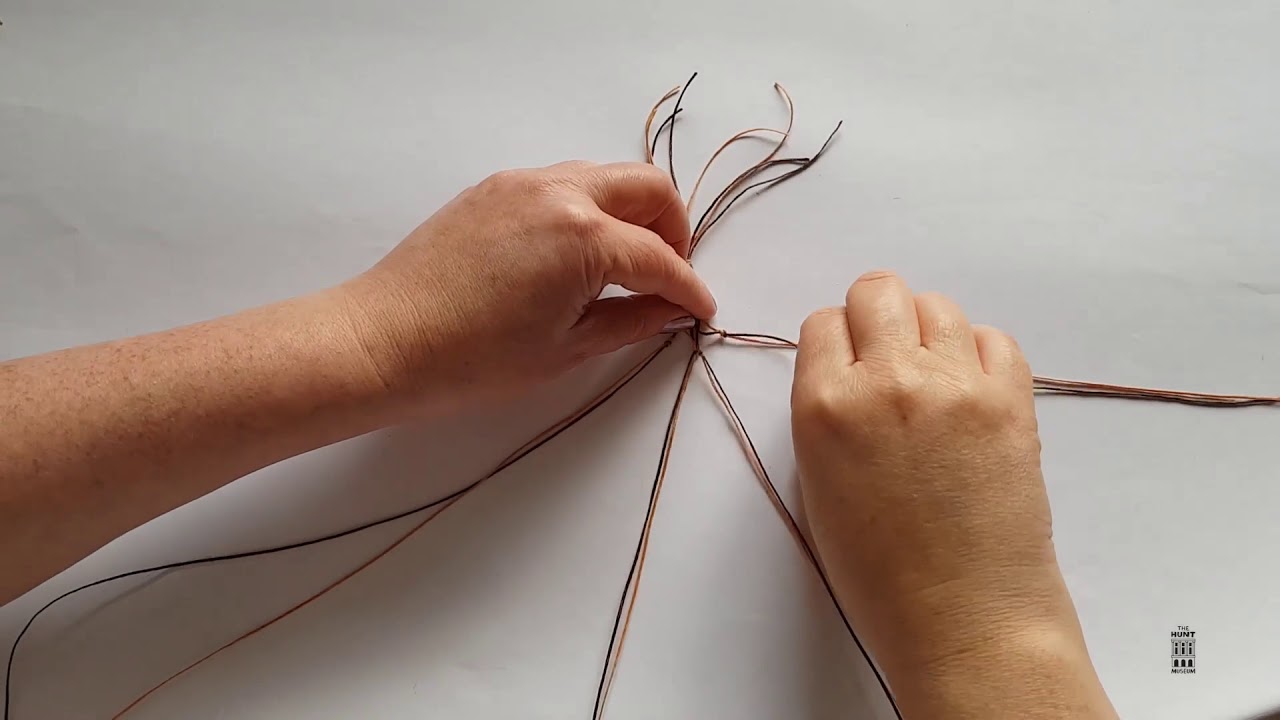 Sunday Art & Craft | Create a Macramé Rock Necklace inspired by techniques used by Sybil Connolly